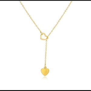 Lariat Heart Necklace